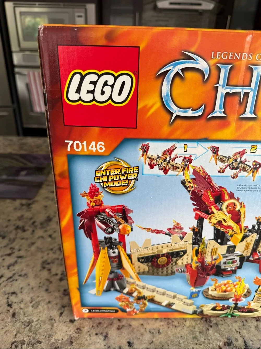 LEGO Legends of Chima 70146 Flying Phoenix Fire Temple - NEW SEALED BOX Retired